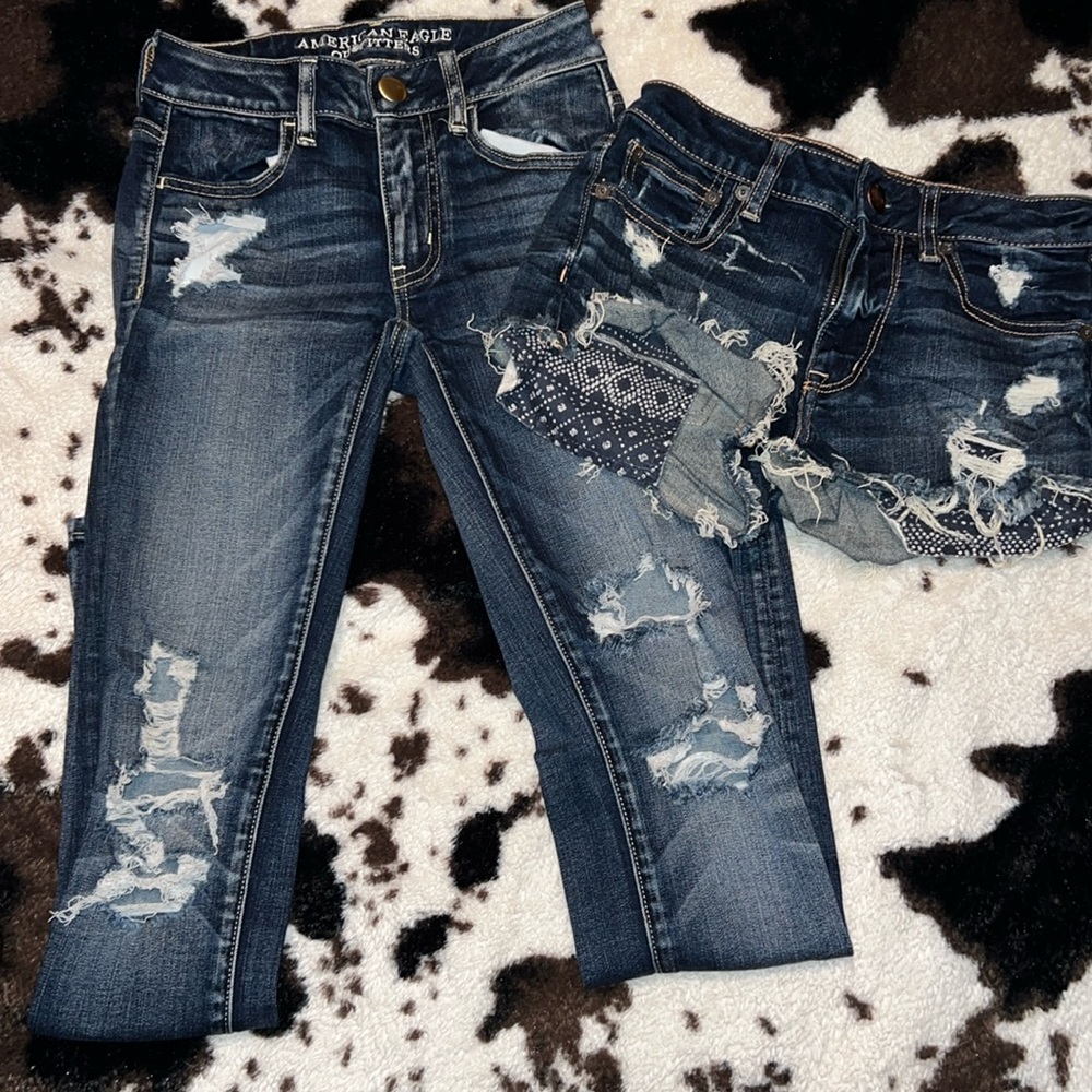 American Eagle Jegging and Hi-Rise Festival Short Lot